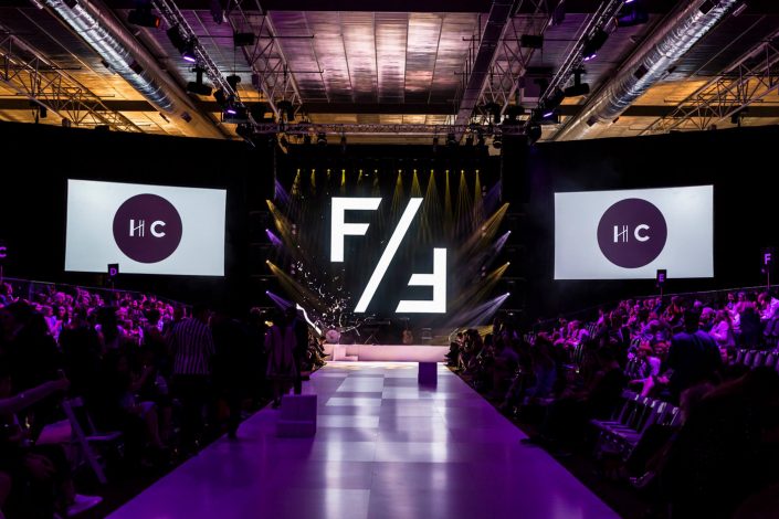 FashFest Runway Stage Event Lighting and LED Screens
