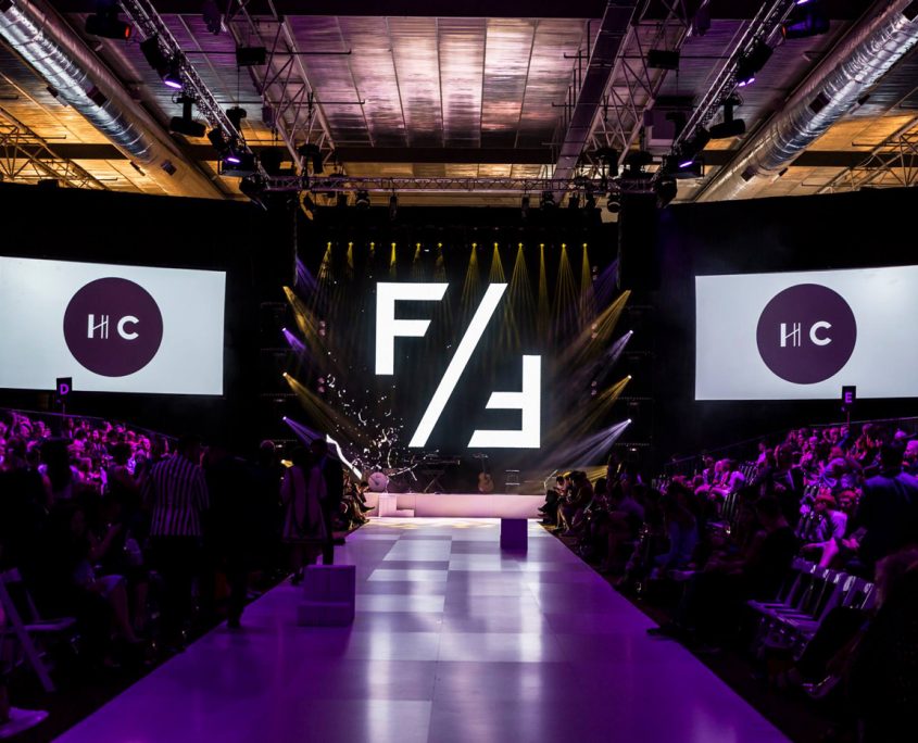 FashFest Runway Stage Event Lighting and LED Screens