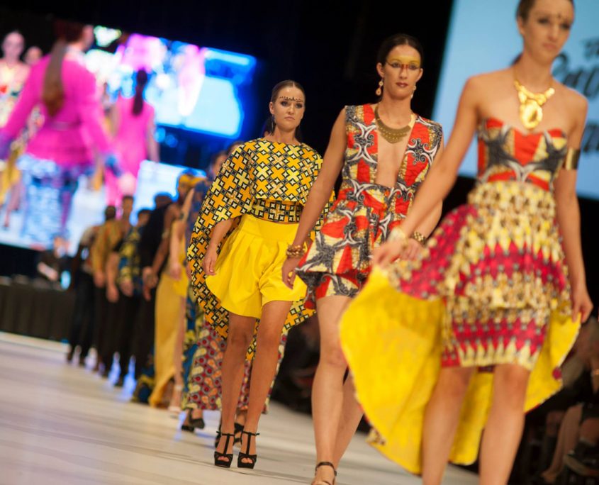 FashFest Runway Stage Event Lighting and LED Screens