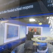 ABC News 24 Studio LED Screens and Studio Lighting