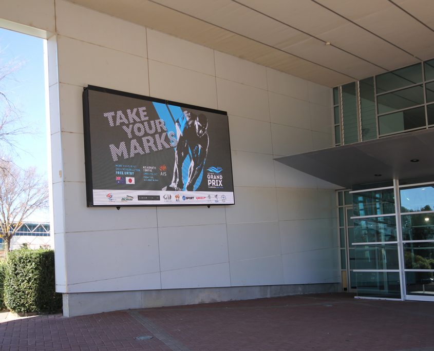 Australian Institute of Sport LED Billboard Digital Advertising