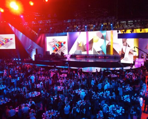 Aria Awards Stage Lighting Design LED Screens Digital Display