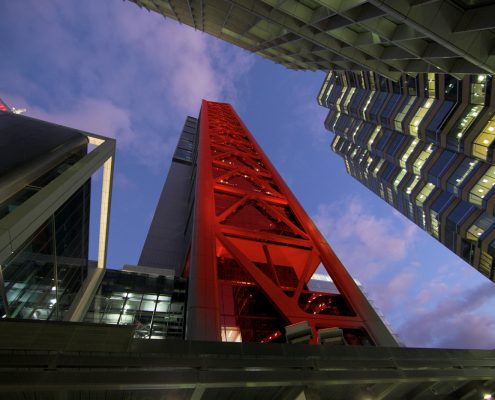 BHP Billiton Tower Outdoor LED Facade Building Lighting