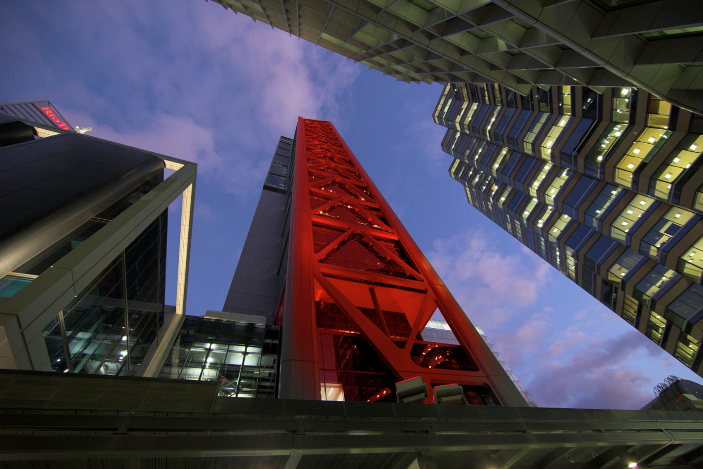 BHP Billiton Tower Outdoor LED Facade Building Lighting
