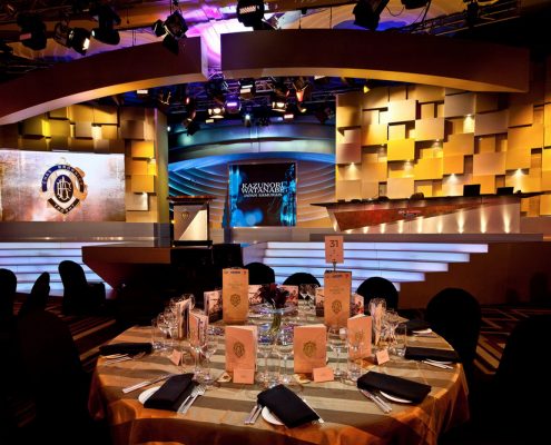 Brownlow Medal Stage Lighting Design LED Screens Digital Display