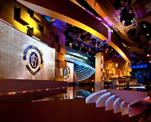 Brownlow Medal Stage Lighting Design LED Screens Digital Display