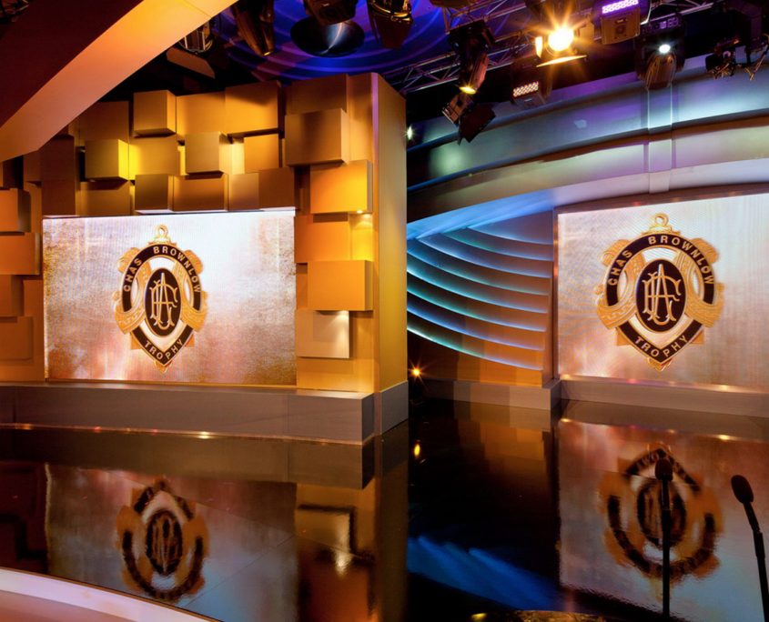 Brownlow-Medal-5 Brownlow Medal Stage Lighting Design LED Screens Digital Display