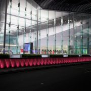 Canberra Airport Water Feature LED Lighting and Building Facade Lighting