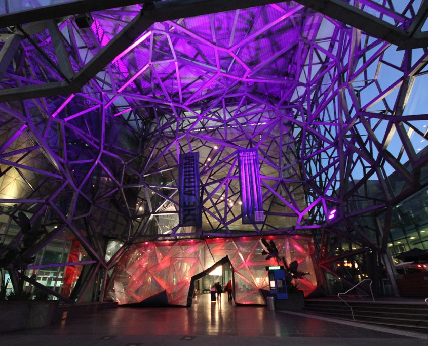 Federation Square Intelligent LED Architectural Lighting