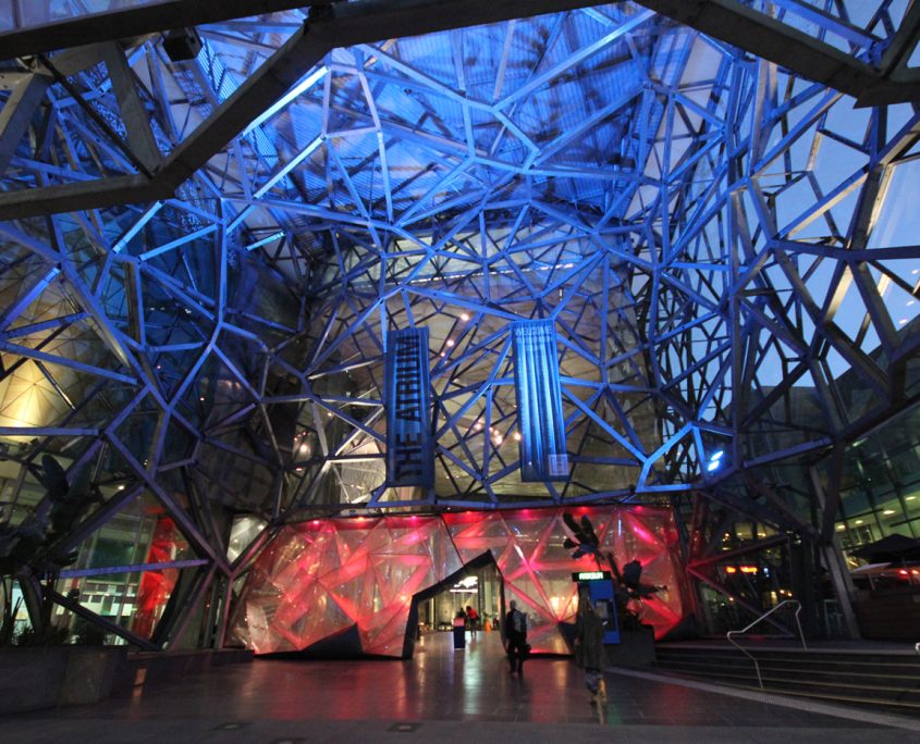 Federation Square Intelligent LED Architectural Lighting