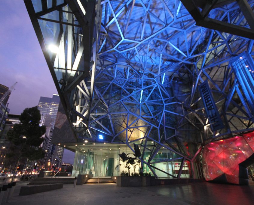Federation Square Intelligent LED Architectural Lighting