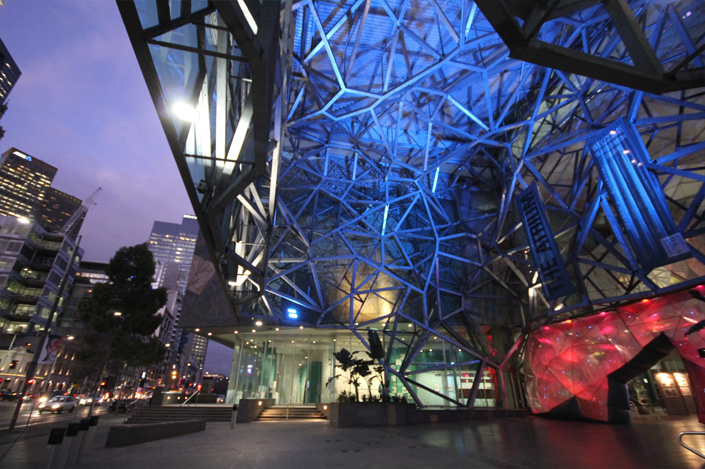 Federation Square Intelligent LED Architectural Lighting