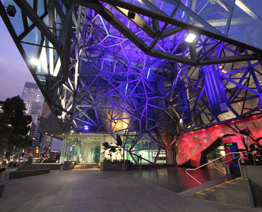 Federation Square Intelligent LED Architectural Lighting
