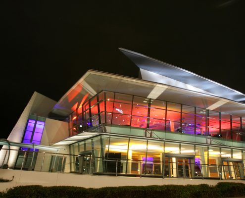 Gold Coast Convention and Exhibition Centre Building Facade Lighting and Indoor LED Lighting