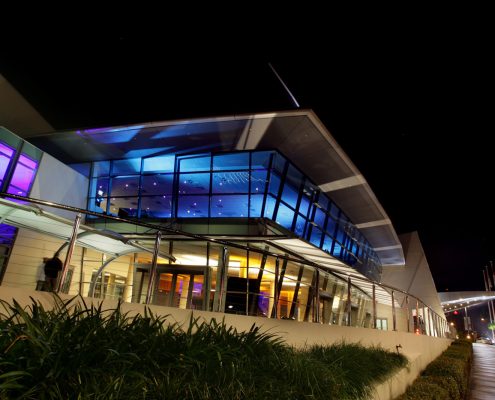 Gold Coast Convention and Exhibition Centre Building Facade Lighting and Indoor LED Lighting