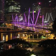 Kurilpa-Bridge-Bris_5 Kurilpa Bridge Brisbane Outdoor LED Architectural Lighting