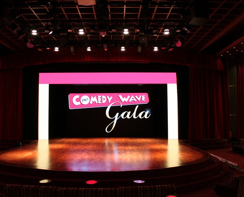 P&O-Pacific-Dawn-1 P&O Pacific Dawn Stage Lighting Design LED Screen