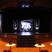 P&O Pacific Eden Stage Lighting Design LED Screen