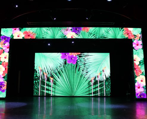 P&O Pacific Jewel Stage Lighting Design LED Screen