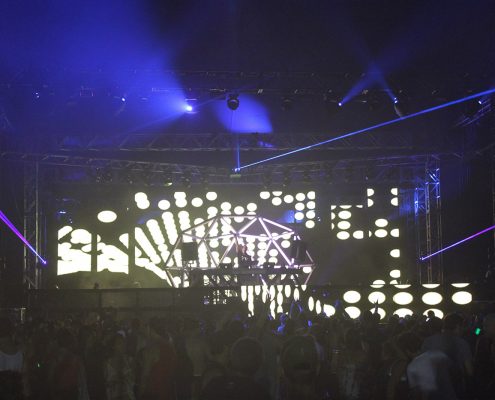 Paul Van Dyk Concert Stage Lighting Design LED Screens Digital Display