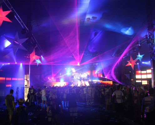 Paul Van Dyk Concert Stage Lighting Design LED Screens Digital Display