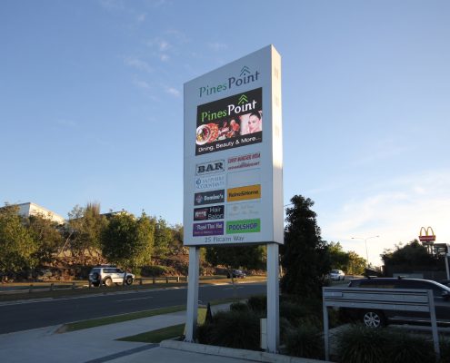 Pines Point Outdoor LED Billboard Roadside Digital Advertising