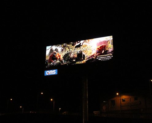 QMS Moorhouse Large Outdoor LED Billboard Digital Advertising