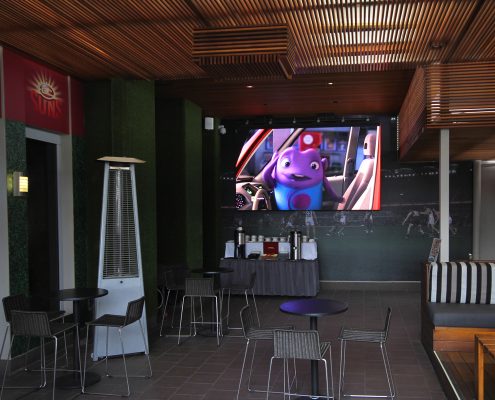 Southport Sharks Sports Bar Indoor LED Big Screen