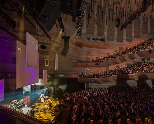 The Arts Centre Melbourne Indoor LED Theatre Lighting