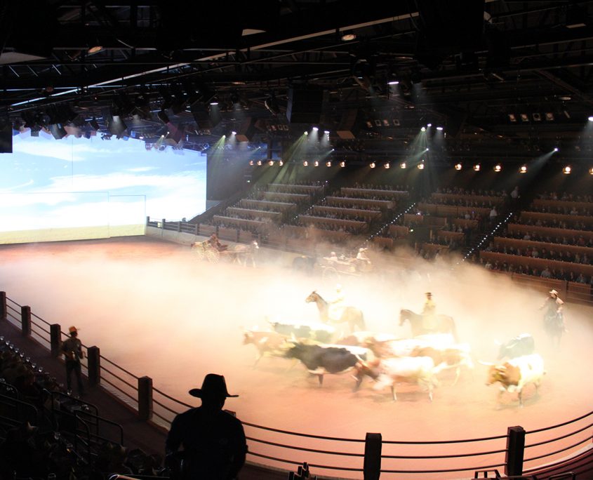 The Australian Outback Spectacular LED Spot Light Show Theatre Lighting and LED Screen