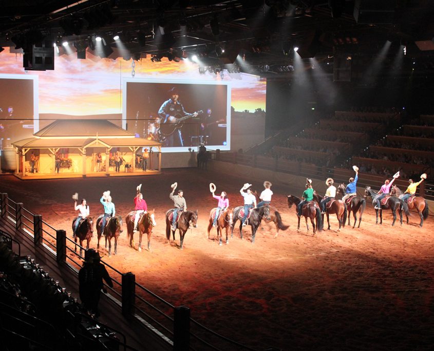 The Australian Outback Spectacular LED Spot Light Show Theatre Lighting and LED Screen