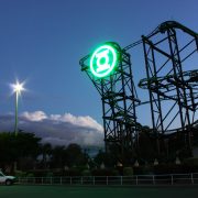 Warner-Bros-3 Green Lantern Roller Coaster Warner Bros Movie World Gold Coast Custom LED Signage