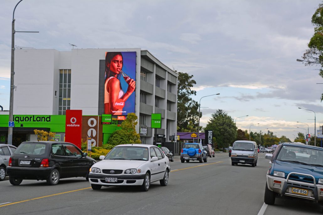 Aura Riccarton Large Outdoor LED Billboard Digital Advertising