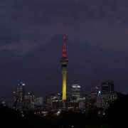 Sky Tower Building Facade Outdoor LED Architectural Lighting