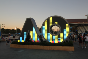 Australian Open Tennis Outdoor LED Screen Artwork Signage