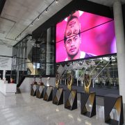 Brisbane Broncos Leagues Club LED Scoreboard and Trophy LED Spot Lights
