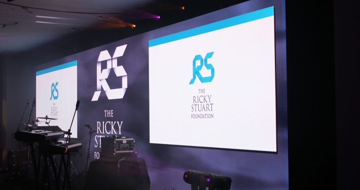 The Ricky Stuart Foundation Function Stage Lighting Design LED Screens and Event Lighting