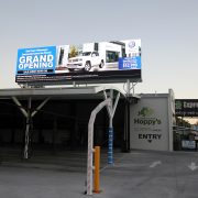 Hoppys Car Wash LED Billboard Southport Gold Coast