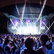 Toagegest Musical Festival Stage Lighting LED Spot Light Show and LED Big Screen