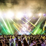 Toagegest Musical Festival Stage Lighting LED Spot Light Show and LED Big Screen