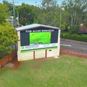 toowoombah-scoreboard-1 Toowoombah Tom Allen Memorial Oval Outdoor LED Scoreboard