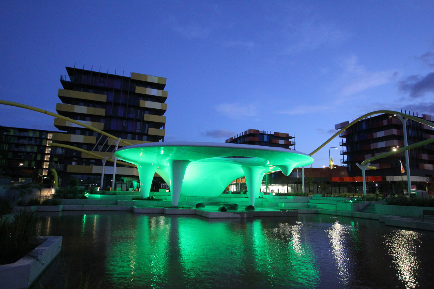 Gold Coast Commonwealth Games Athletes Village Architectural Lighting