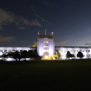 UQ University of Queensland Forgan Smith Building Facade Lighting
