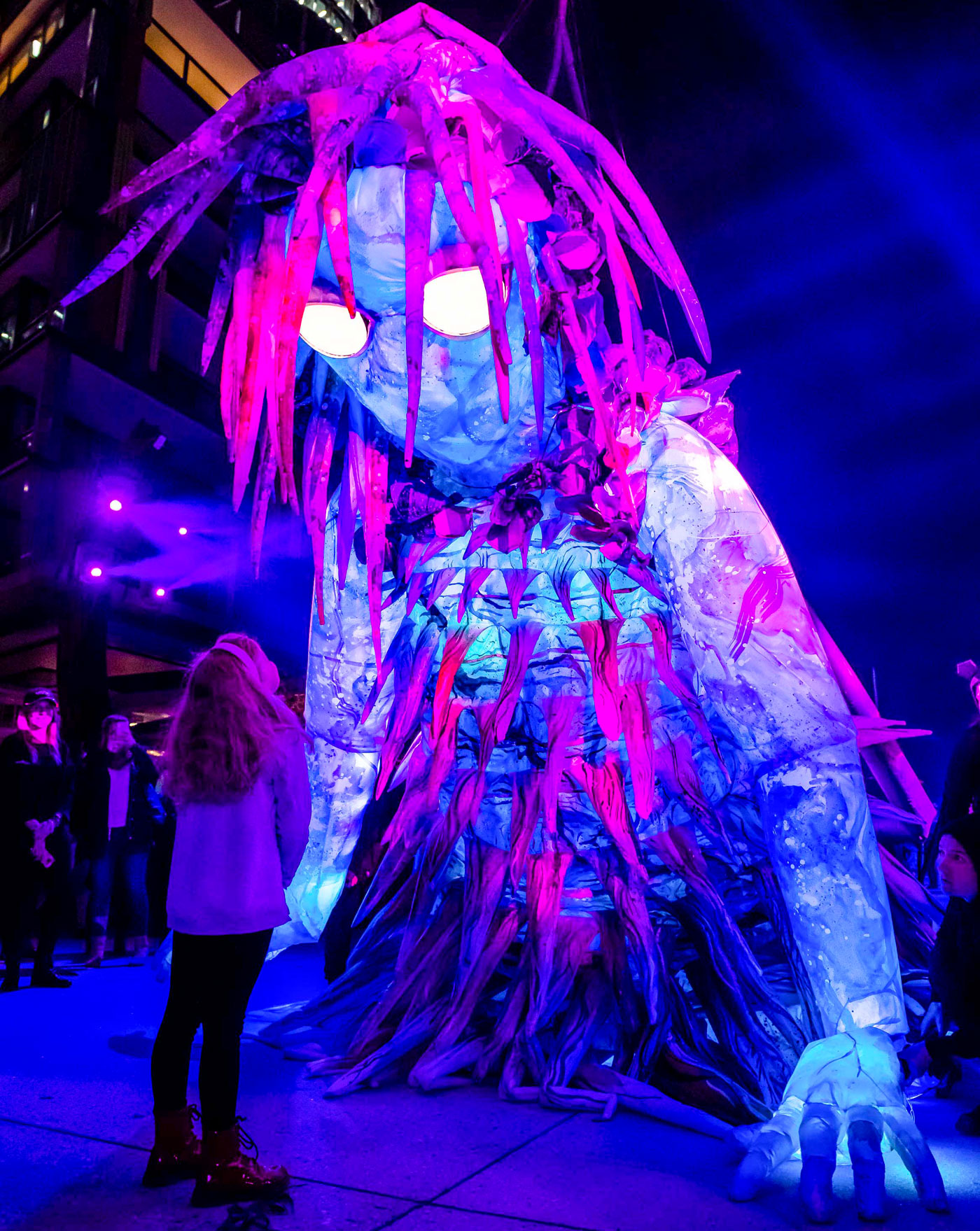 Vivid Festival Sydney The Liminal hour Lighting Display Artowrk