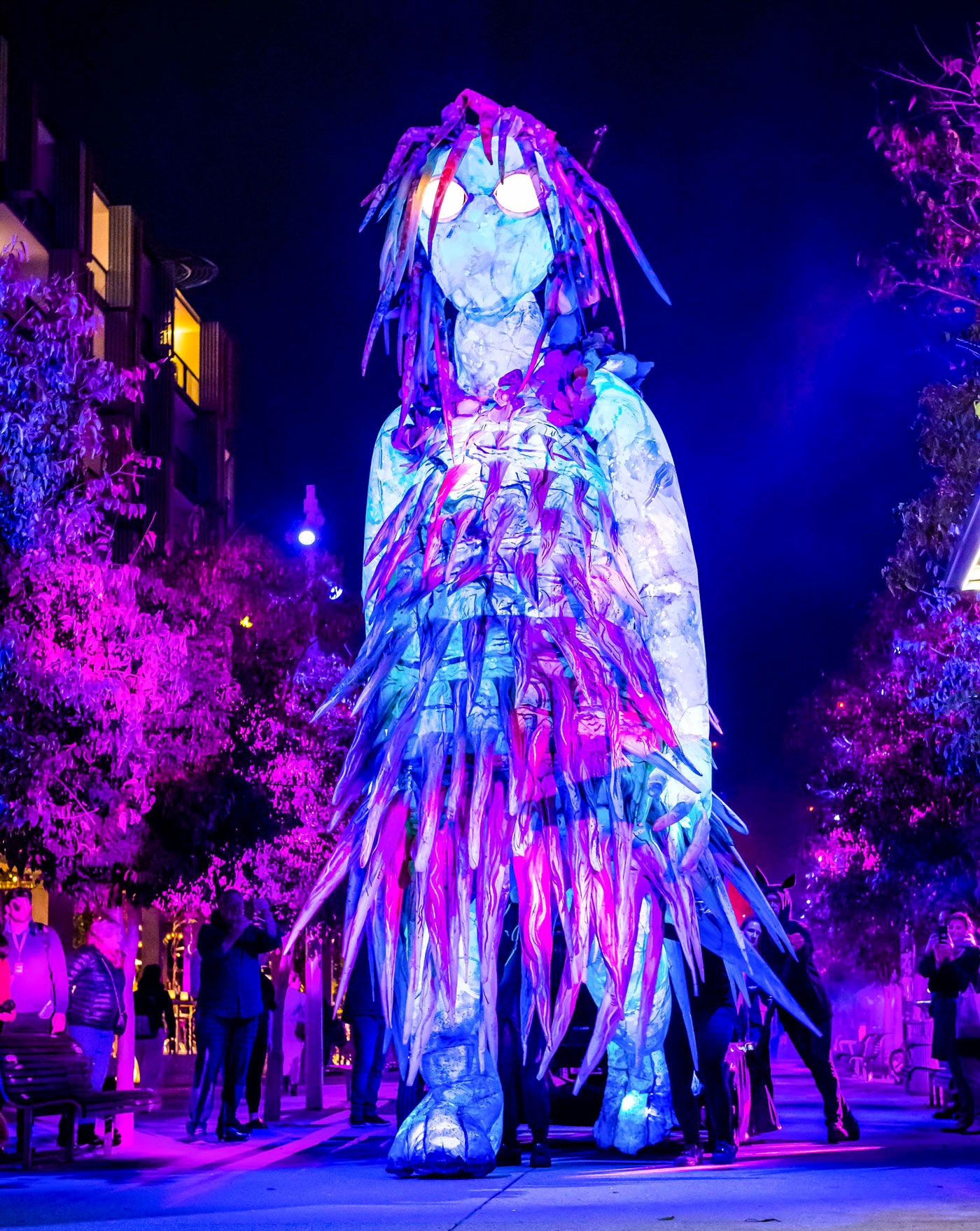 Vivid Festival Sydney The Liminal hour Lighting Display Artowrk