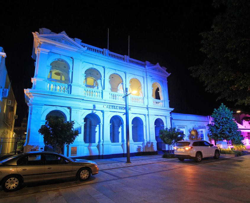 2018_Rockhampton_19 Rockhamptom Riverside Precinct comes to life with Griven LED Building Facade Lighting