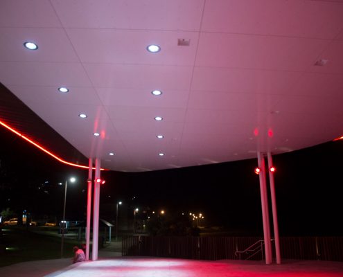 Yeppoon Beachfront Amphitheatre Theatre LED Display Lighting