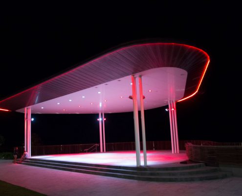 Yeppoon Beachfront Amphitheatre Theatre LED Display Lighting