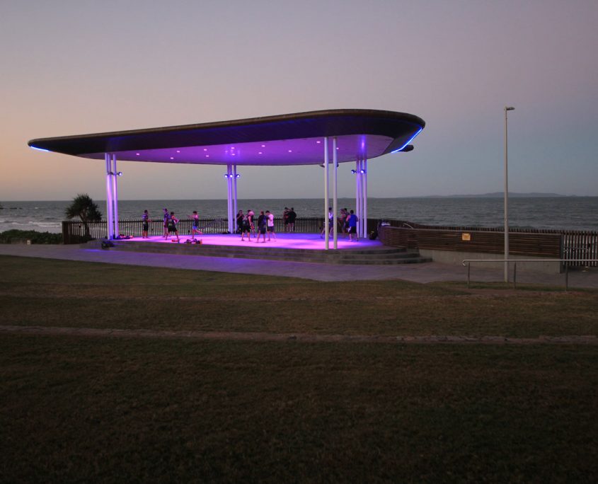 IMG_7890 Yeppoon Beachfront Amphitheatre Theatre LED Display Lighting