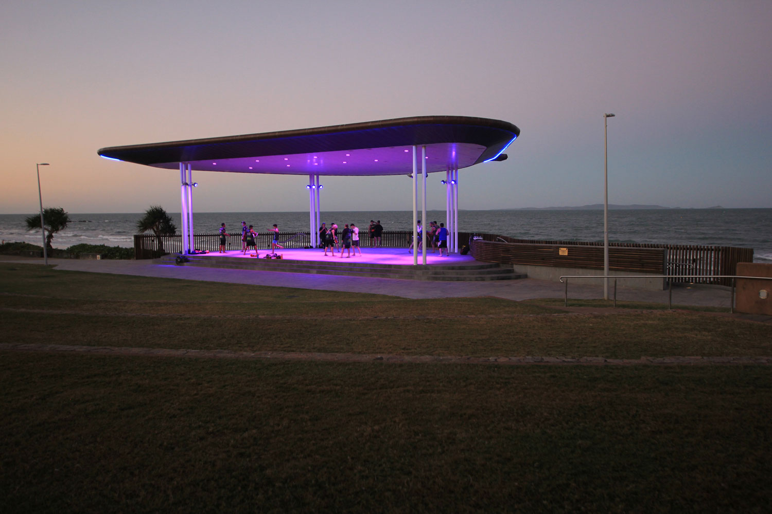 Yeppoon Beachfront Amphitheatre Theatre LED Display Lighting